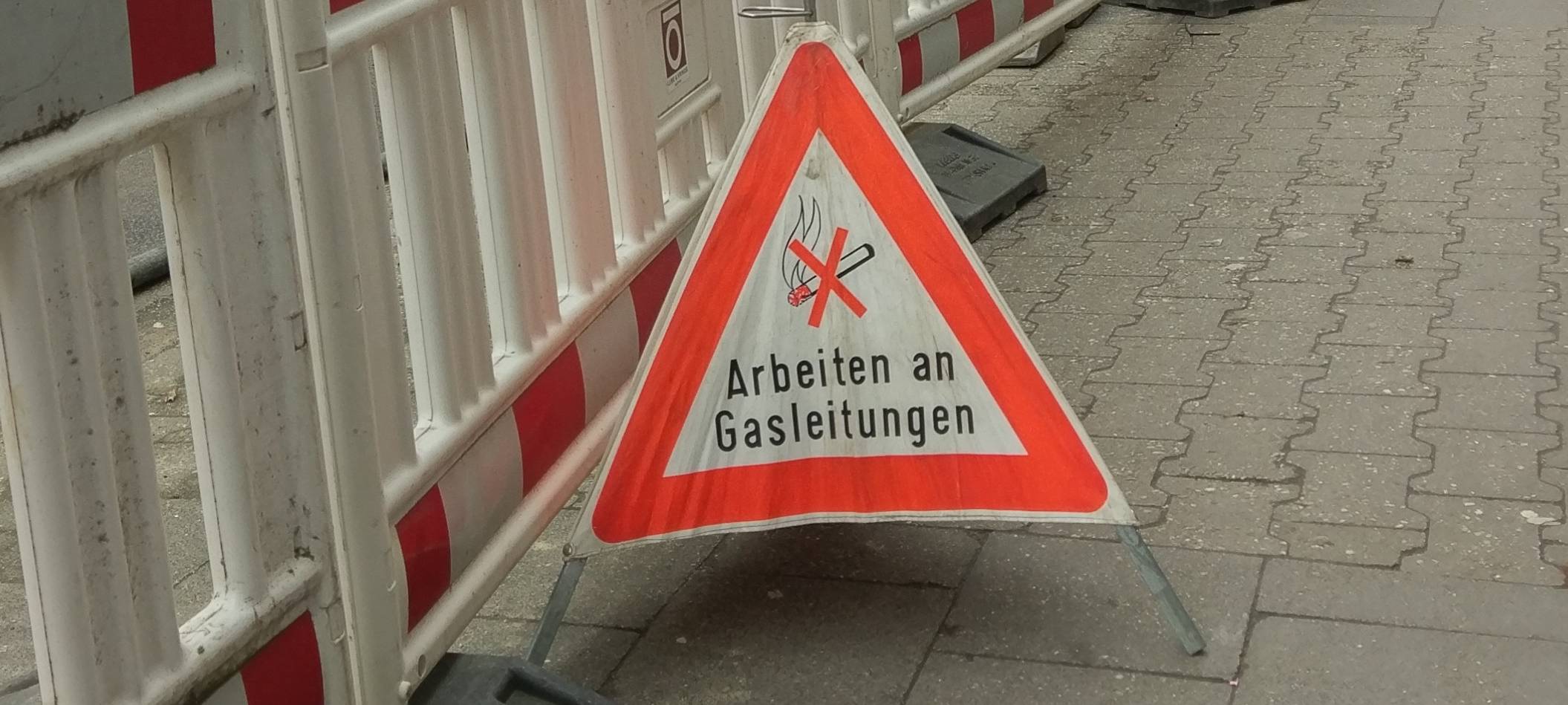 Gasleitung auf der Trierer Straße repariert