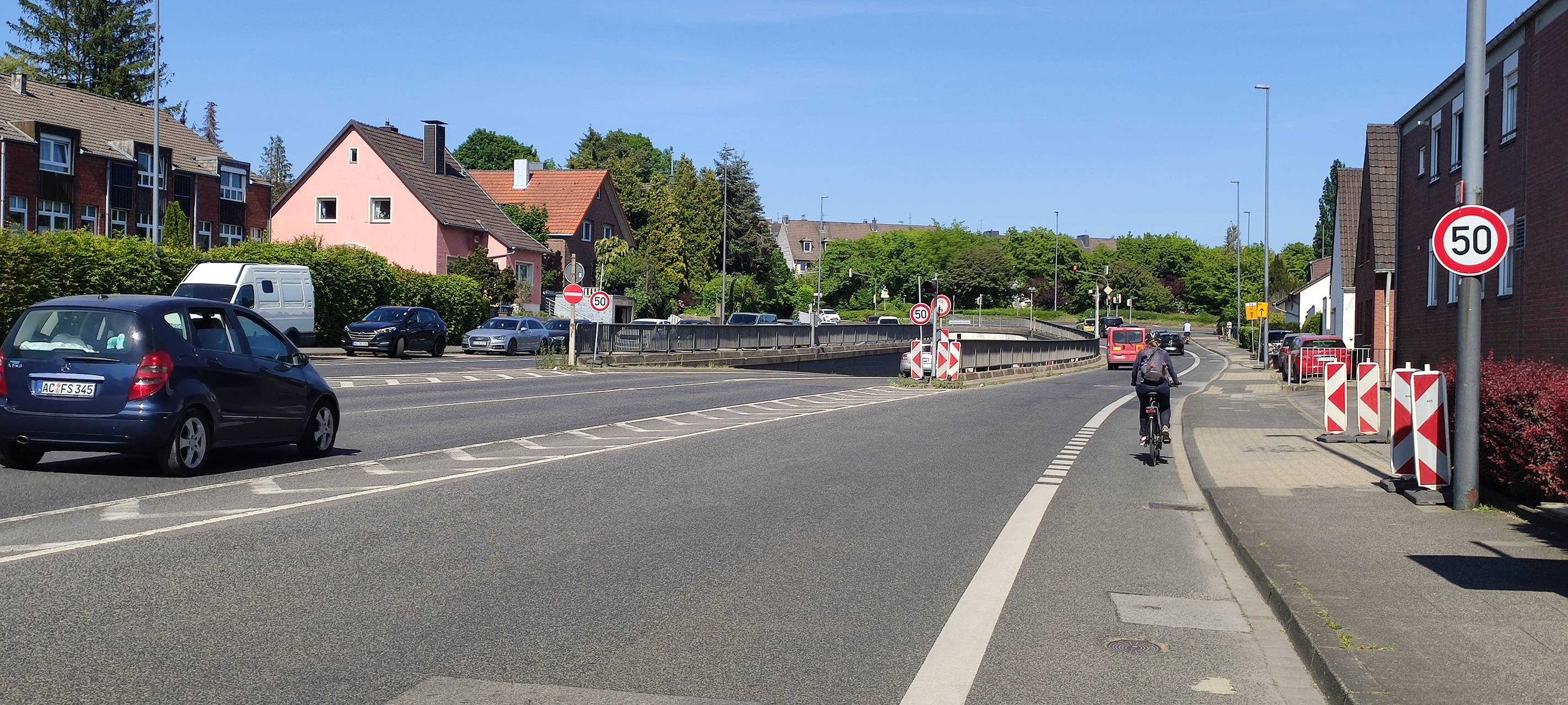 Infoveranstaltung für Arbeiten an Adenauerallee