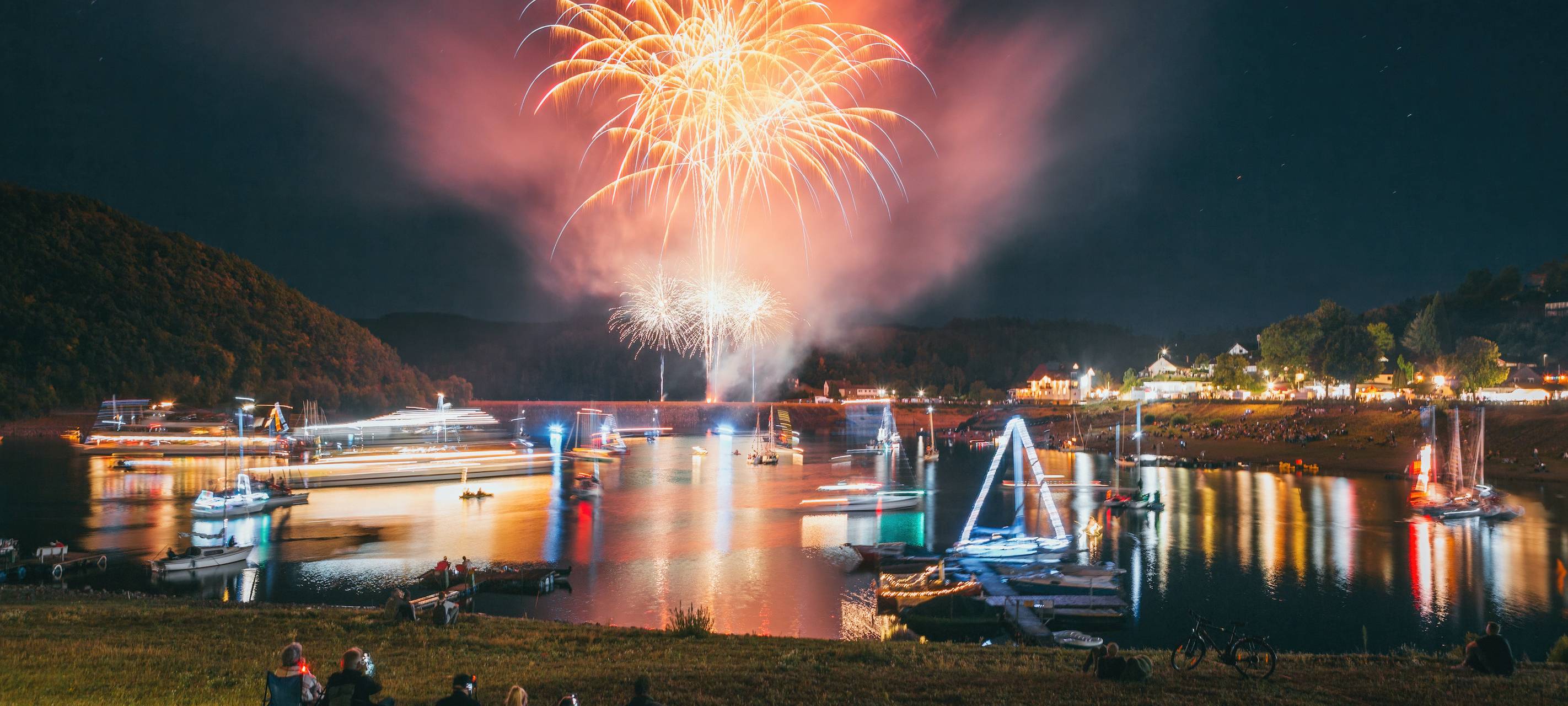Rursee in Flammen: Veranstalter ziehen positives Fazit