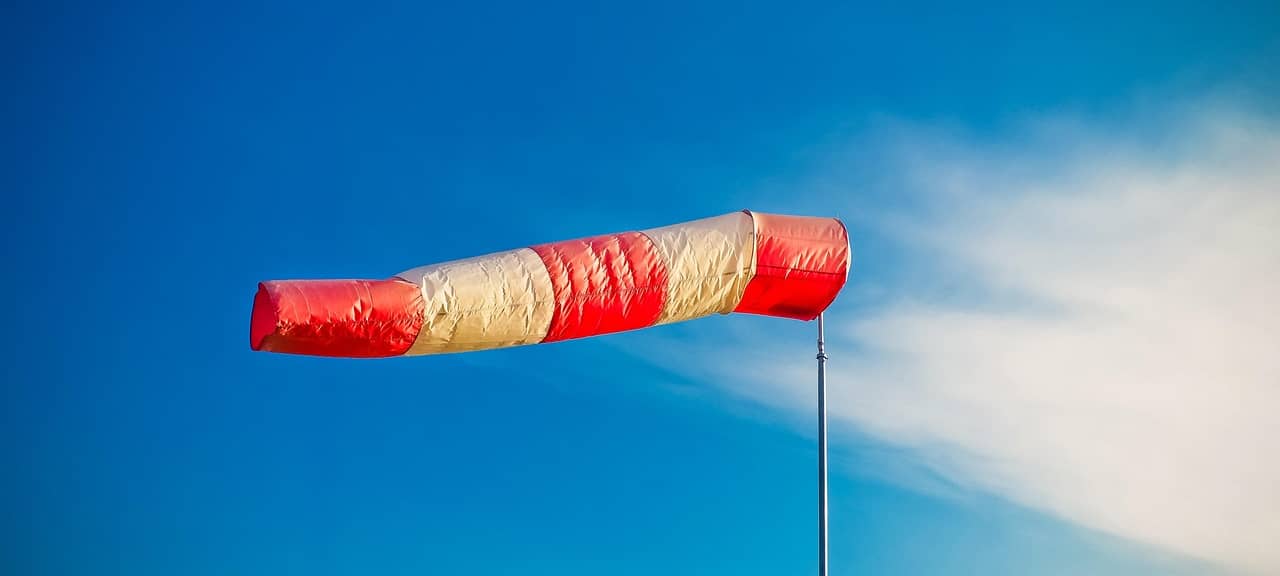 Wetterdienst warnt vor starken Windböen in der Region