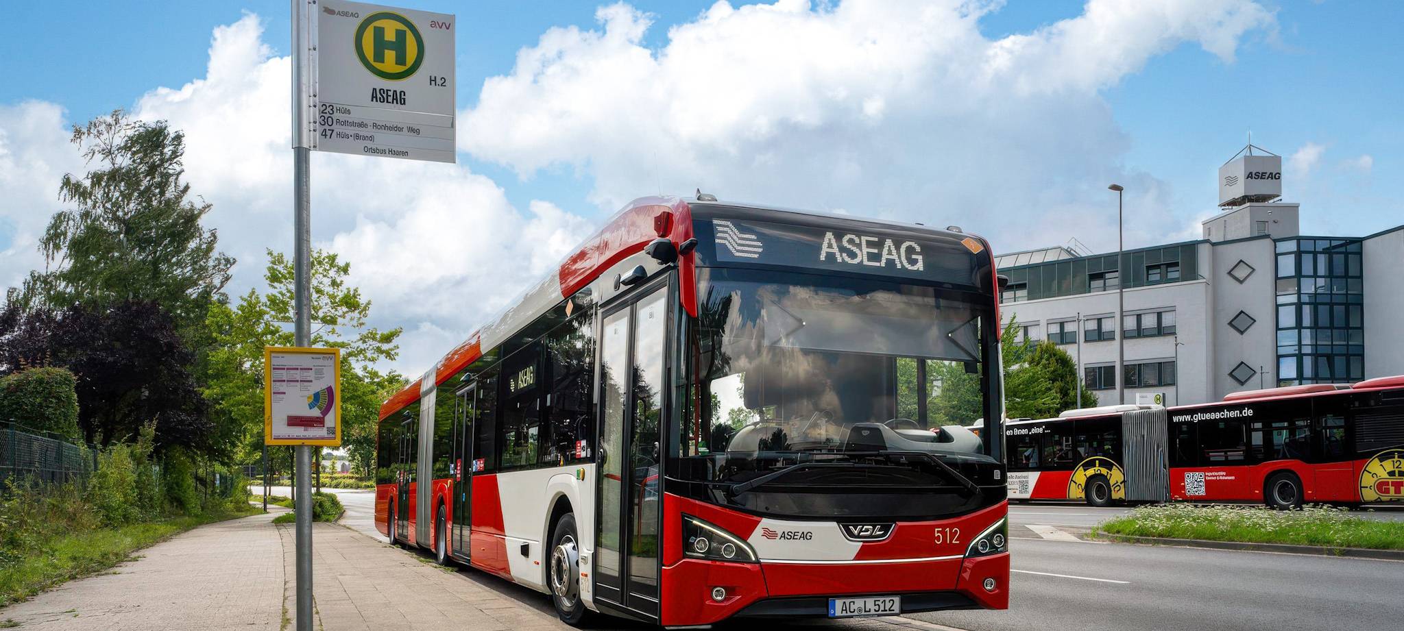 Mehr E-Busse für die ASEAG