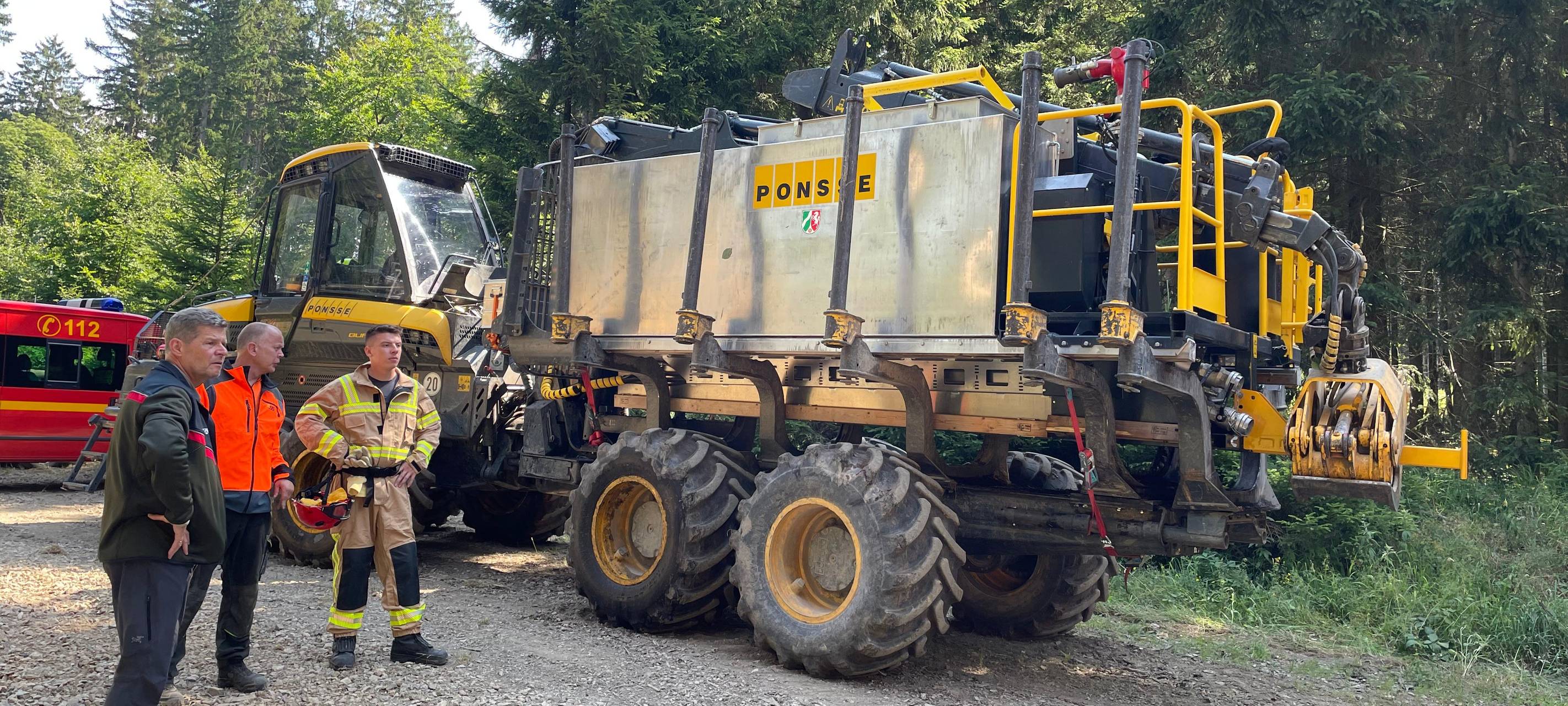 Fire Fighter gegen Waldbrände in der Eifel