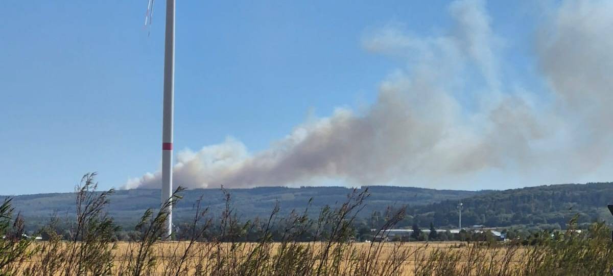Feuer in Hürtgenwald: Lage entspannt sich weiter