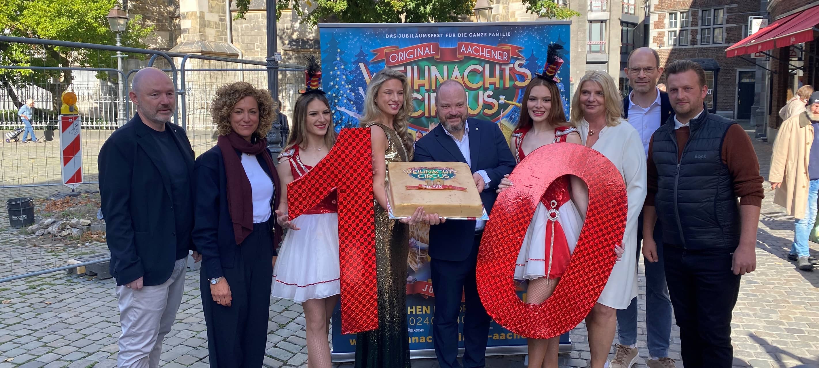 „Zehnsationell“: Weihnachtscircus feiert Jubiläum