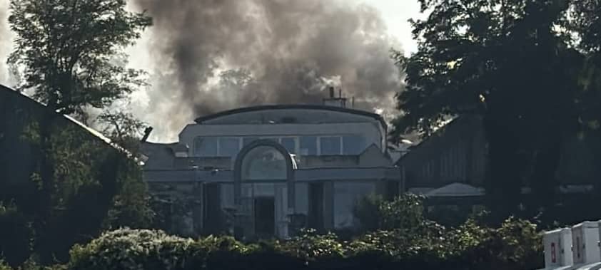 Feuer im Alsdorfer Sportforum